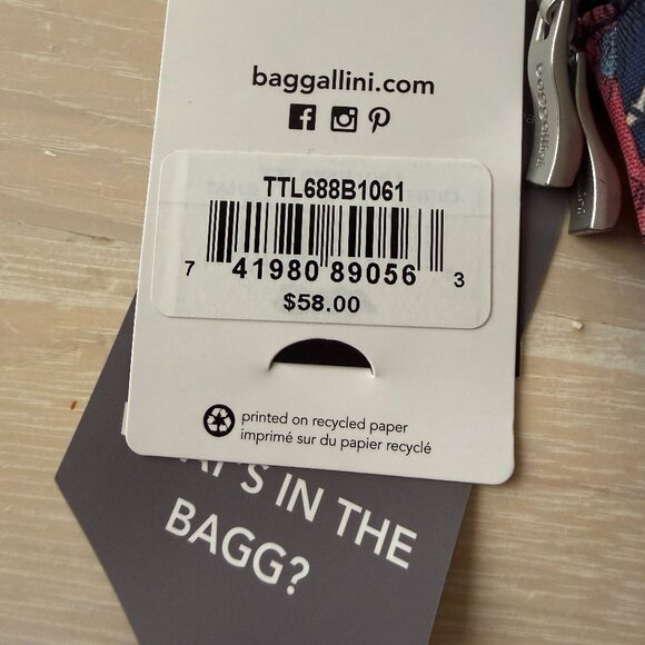 Baggallini Take Two Large RFID Bryant Crossbody - Floral - Picture 4 of 4